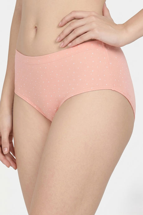 Zivame Medium Rise Full Coverage Hipster Panty (Pack of 3) -  Multicolor — image 11